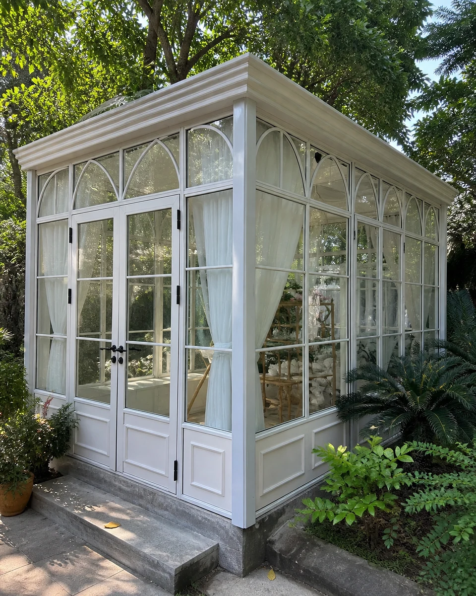 White French Garden Room