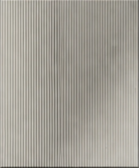 B16: Ultra-clear fine fluted, one-side satin · 8 mm