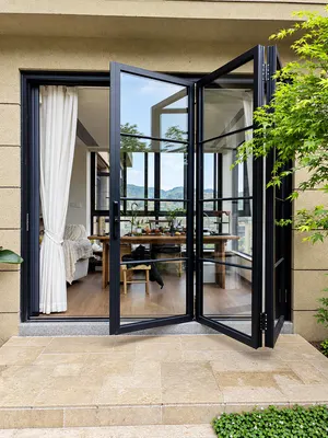 HF11 · Dark grey — Patio connection · folding panels
