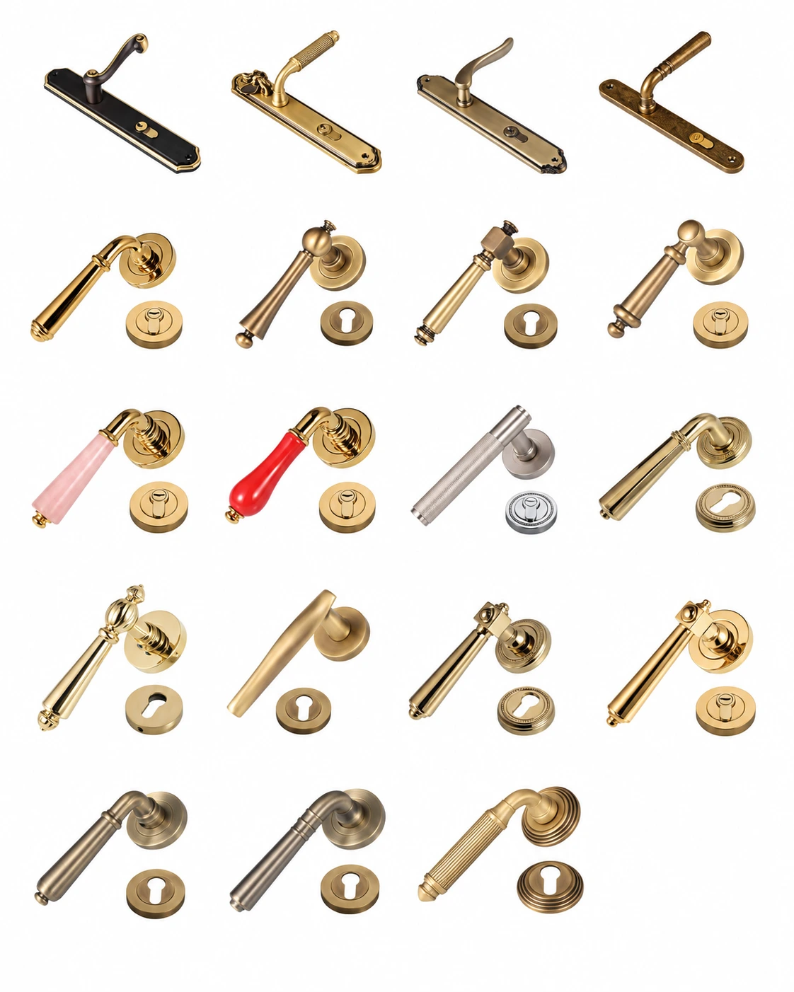 BR-HD04 · Backplate handles