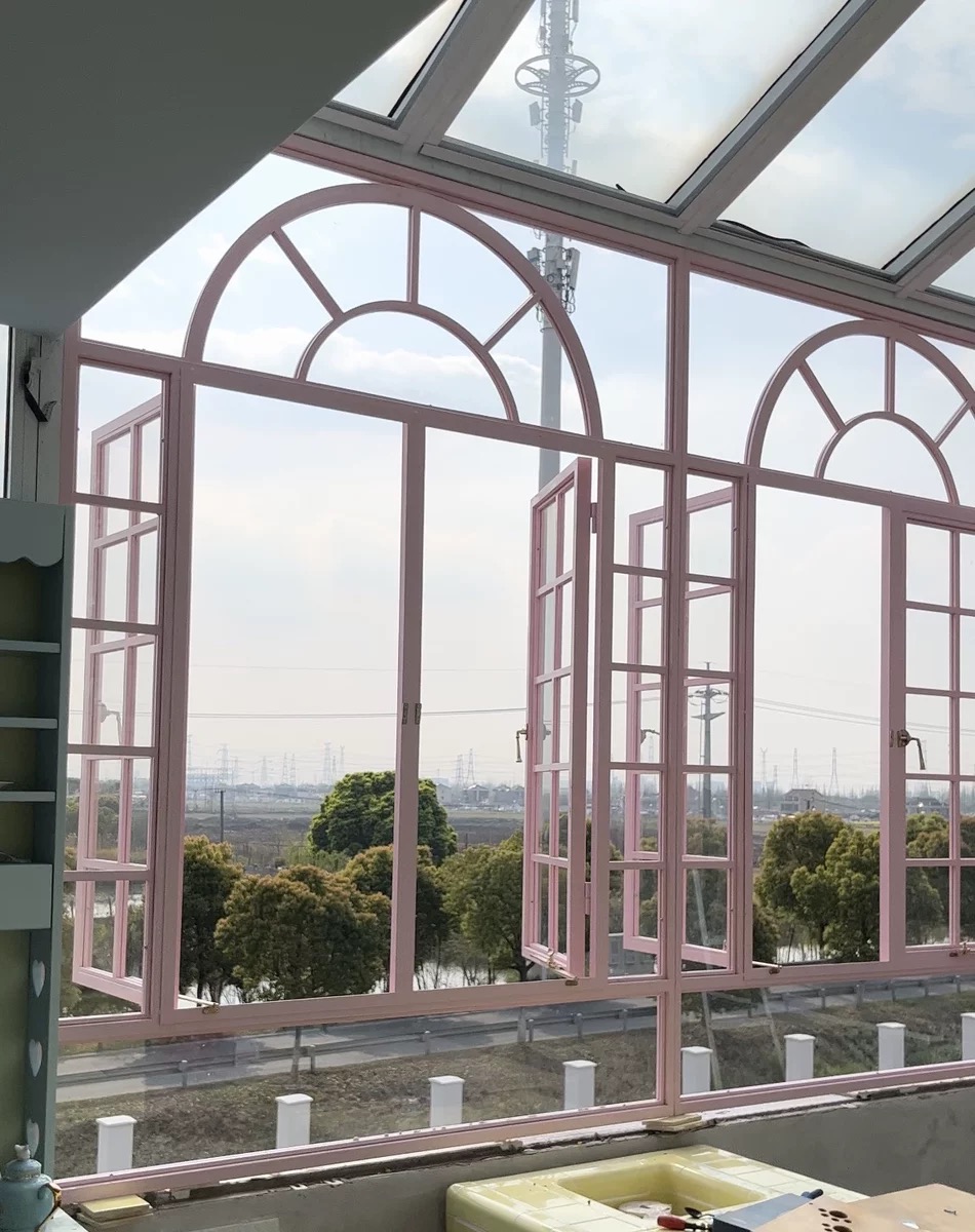 French doors and windows