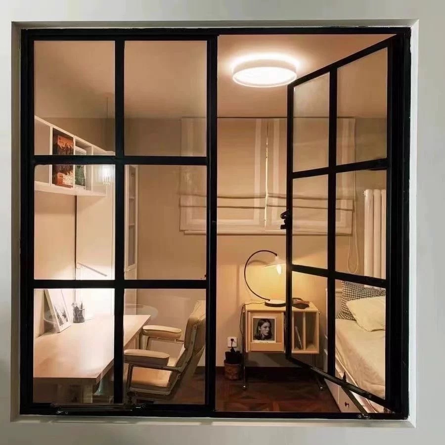 French glass door