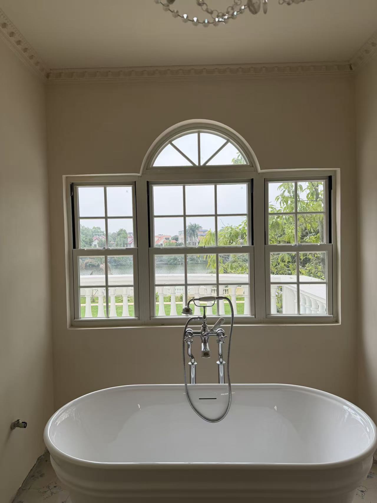 Thermal break aluminum French windows